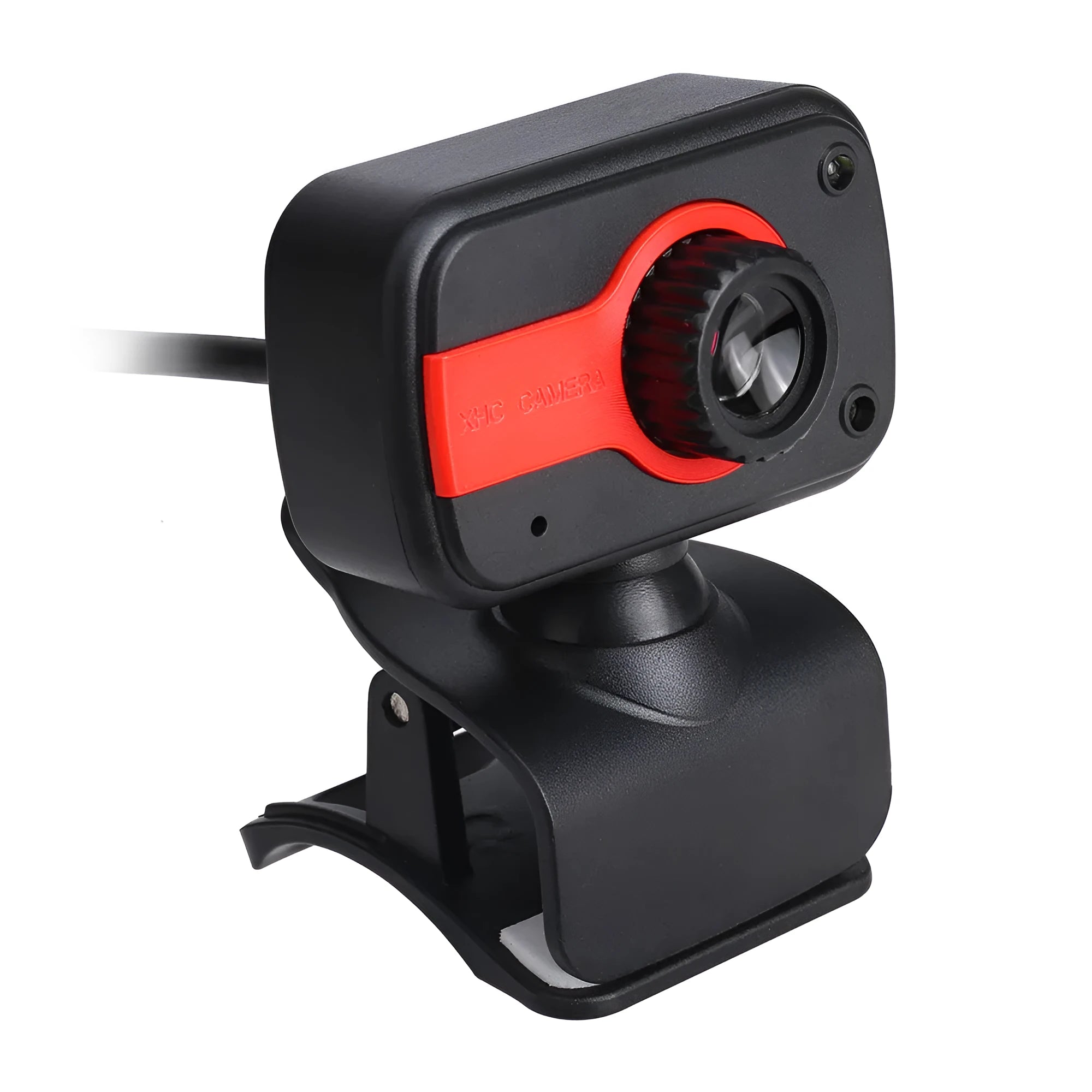 Mini driverless video camera with 12MP HD sensor, 360 degree rotation, and manual focus in blue
