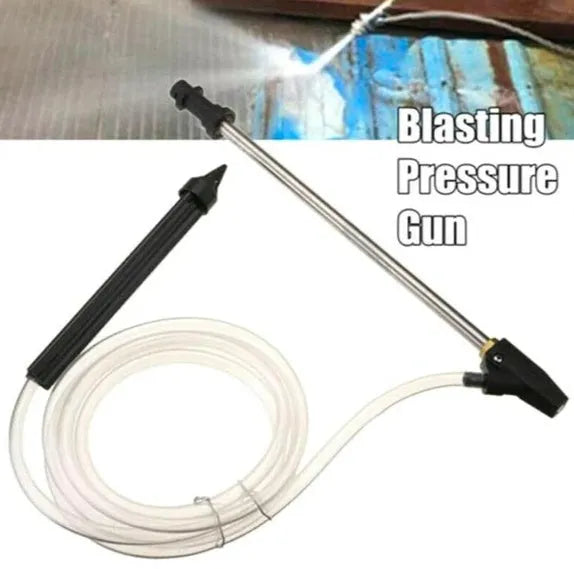 Derusting ceramic nozzle with copper connector and 1/4 quick plug for high pressure sand blasting
