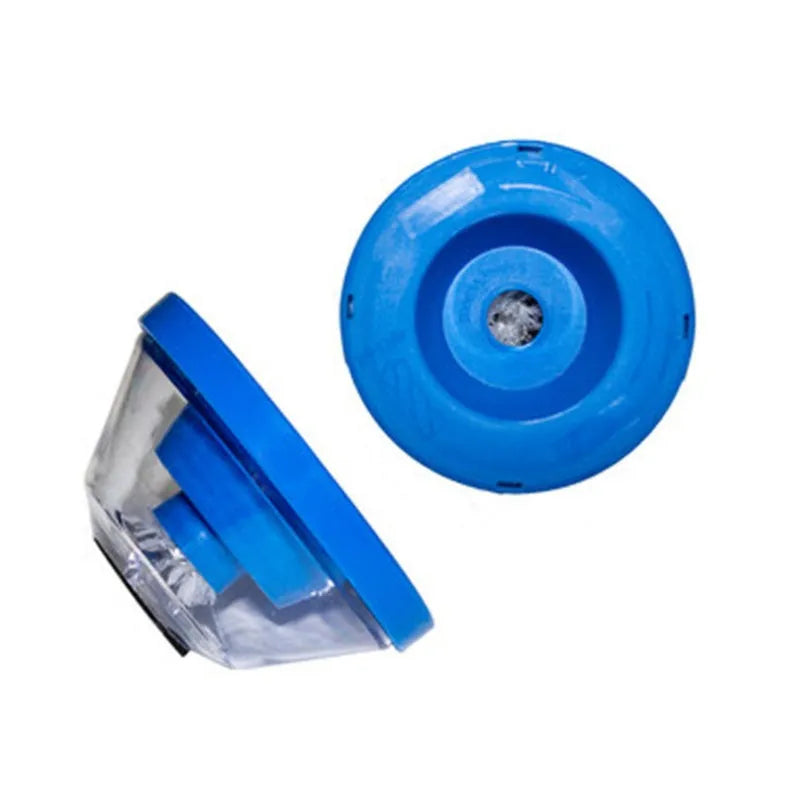 Blue bowl-shaped electric hammer dust cover for collecting drilling debris, shown with dimensions 88mm by 50mm by 44mm.