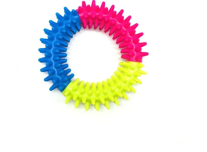 12-piece cotton rope pet toy set in assorted colours for bite-resistant interactive dog play