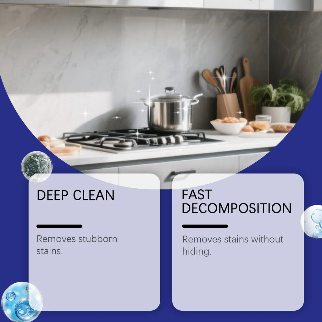 237ml decontamination gel in squeezable tube for kitchen and bathroom cleaning
