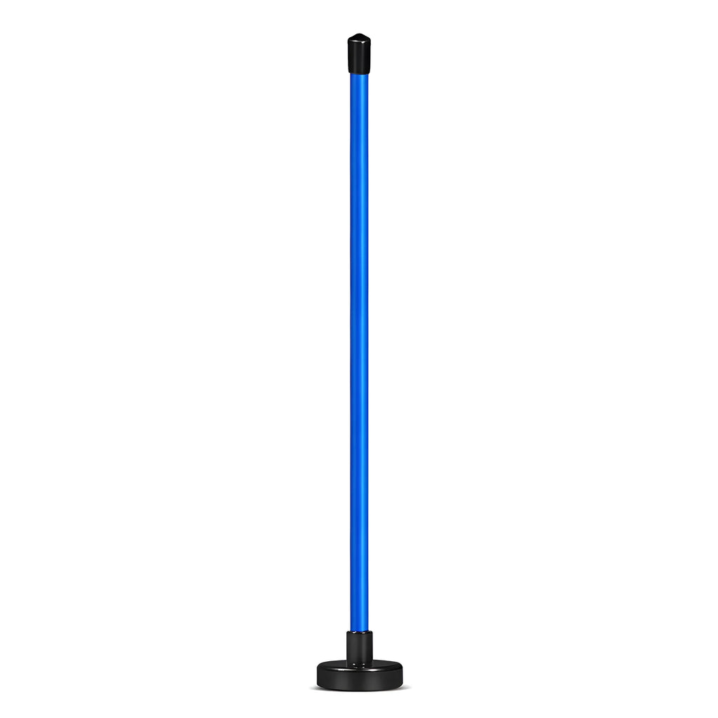 Aluminium alloy magnetic golf swing alignment trainer tool in blue or red colour