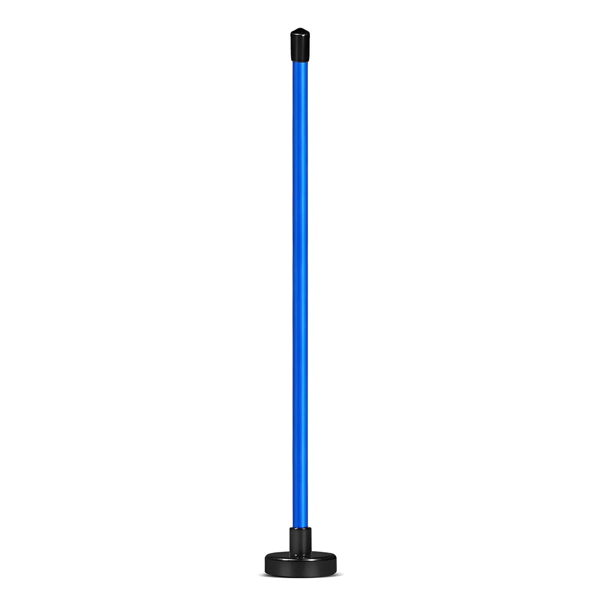 Aluminium alloy magnetic golf swing alignment trainer tool in blue or red colour