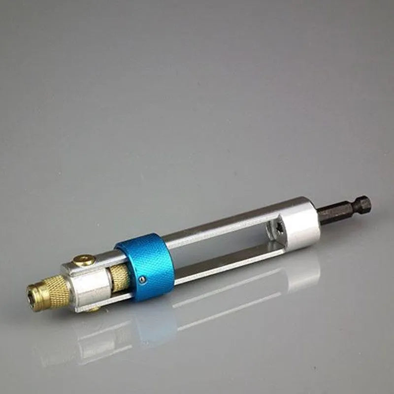 Half Time Drill driver kit with swivel head, magnetic bit holder, and set of Phillips and flathead tool bits