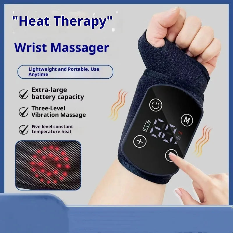 Electric wrist massage instrument in single electric wristband pack with 1800mAh battery
