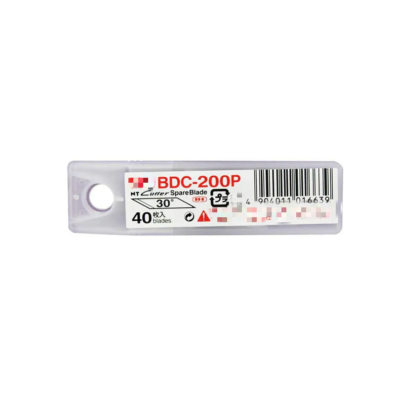 NT Cutter Spare Blades 30° BDC 200P 40 Pack and 45° BDA 200P 40 Pack for C-1500P D-300P D-400 D-400P D-401P eD-400 D-400G D-400GP D-500P SW-600GP DS-800P D-1000 D-1000P D-1000G D-1000GP Compass Cutter Pen-Type Cutters Rotary Cutters Craft Hobby Industrial