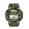 Black T6 tactical rugged smartwatch with 1.3 inch screen on an anti-sweat wristband