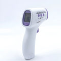White digital non-contact thermometer for general temperature measurement.