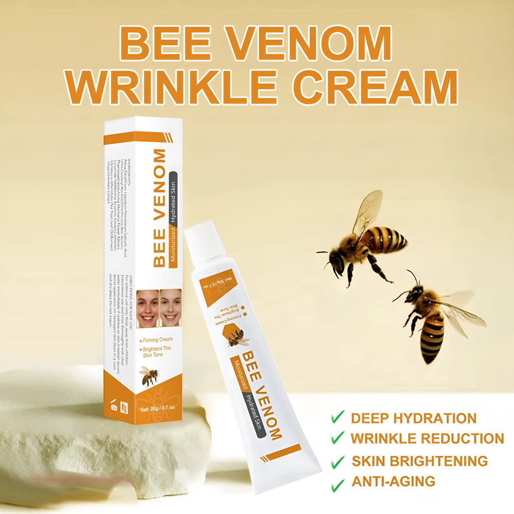 BEE Facial Neck Cream 20g tube packaging for face and neck care