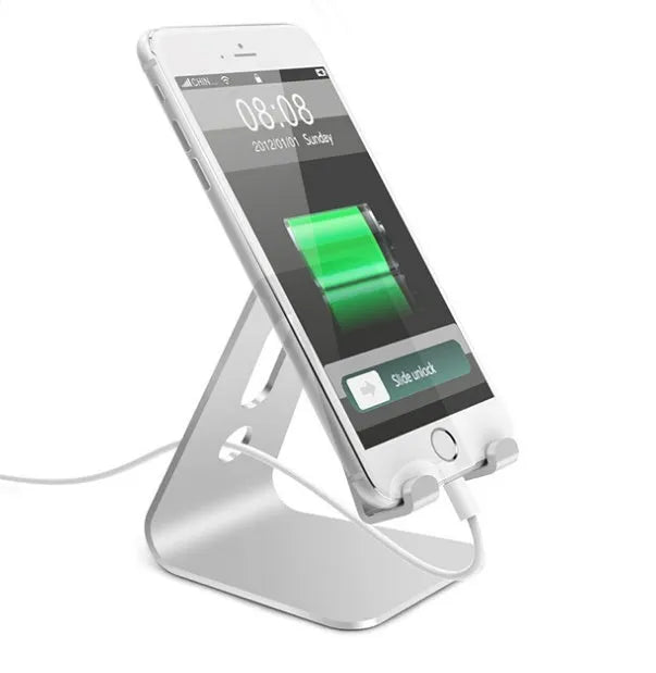 Universal Phone Buddy metal aluminium alloy stand for tablet and mobile phone in Black