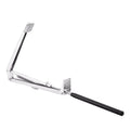 Automatic aluminium alloy greenhouse window opener with silver and black finish, 45cm opening, temperature adjustable