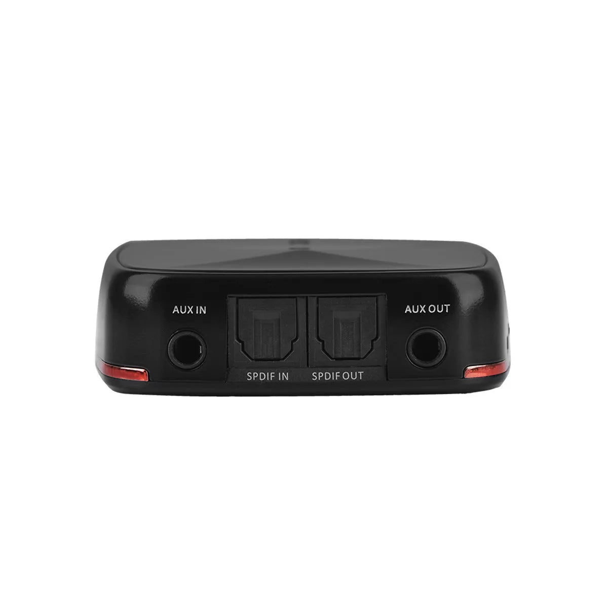 Optical fiber Bluetooth 5.0 adapter CSR8675 black with AUX and SPDIF ports TX RX switch