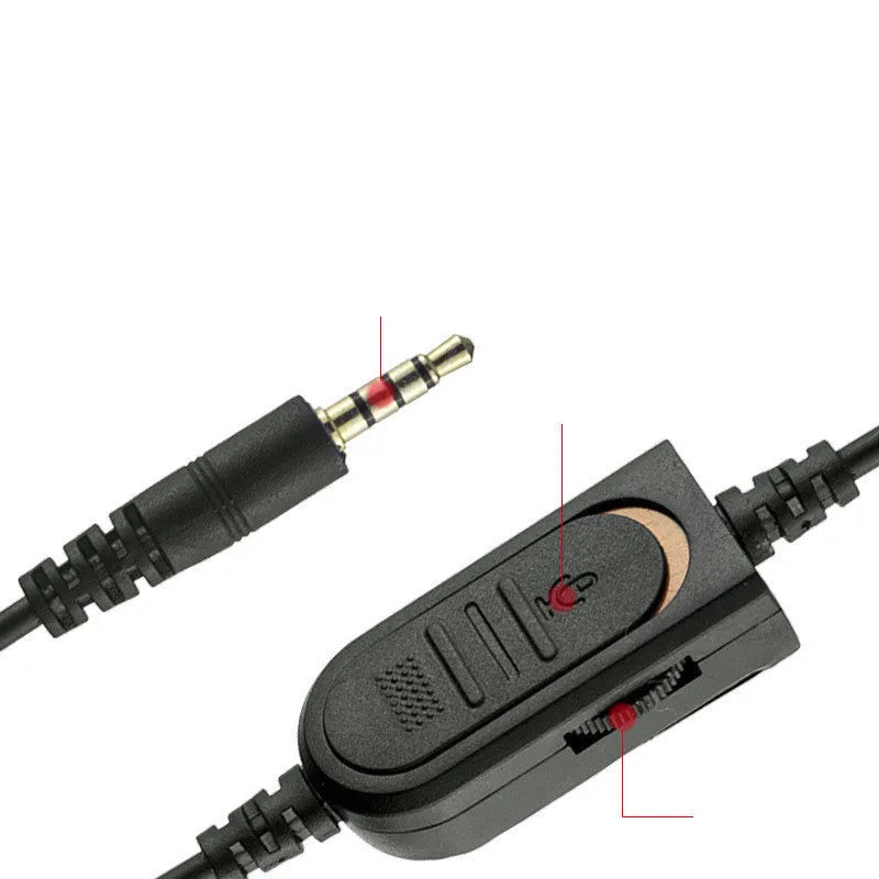 Wired gaming headset in camouflage colour with bare metal finish, 50mm drivers, 3.5mm plug, over-ear design with microphone