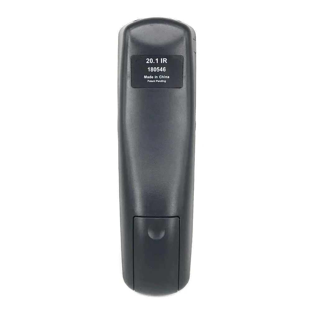 Black flat universal remote control for DISH Network TV satellite box model 20.1