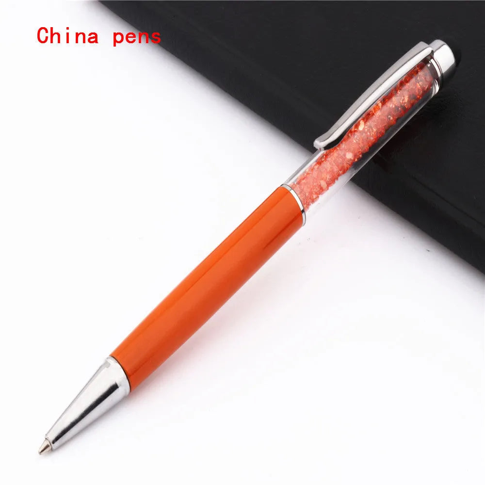 Luxury crystal capacitive pen touch screen stylus 14.5cm in multiple colour options for phone and tablet use