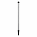 Set of three resistive capacitive pens in silver, black, and red on a white background