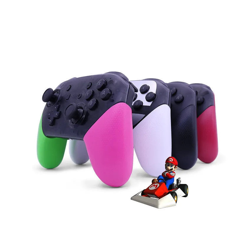 Switch PRO wireless Bluetooth gamepad for Nintendo Switch Lite in black with vibration and screen capture
