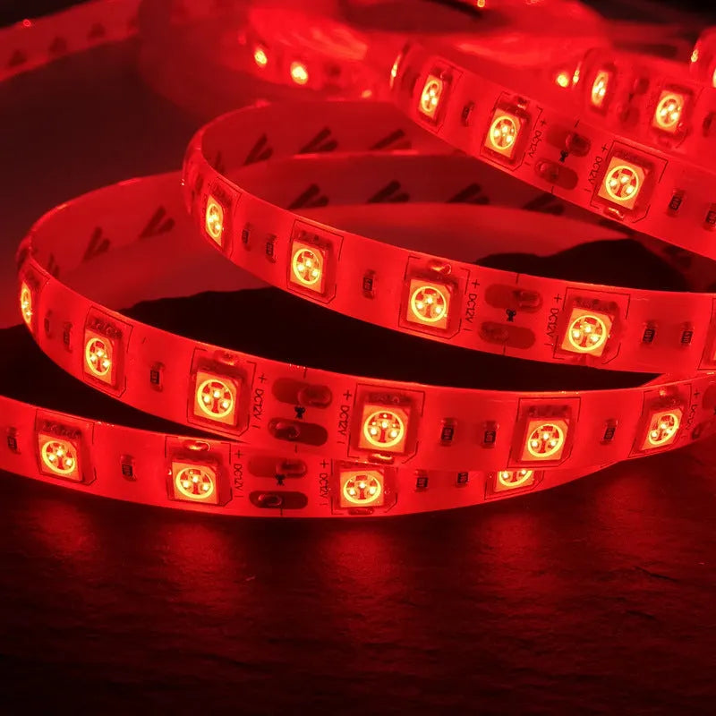 Epoxy waterproof soft LED light strip with 5050 beads, 60 per metre, 10mm width, for outdoor decoration