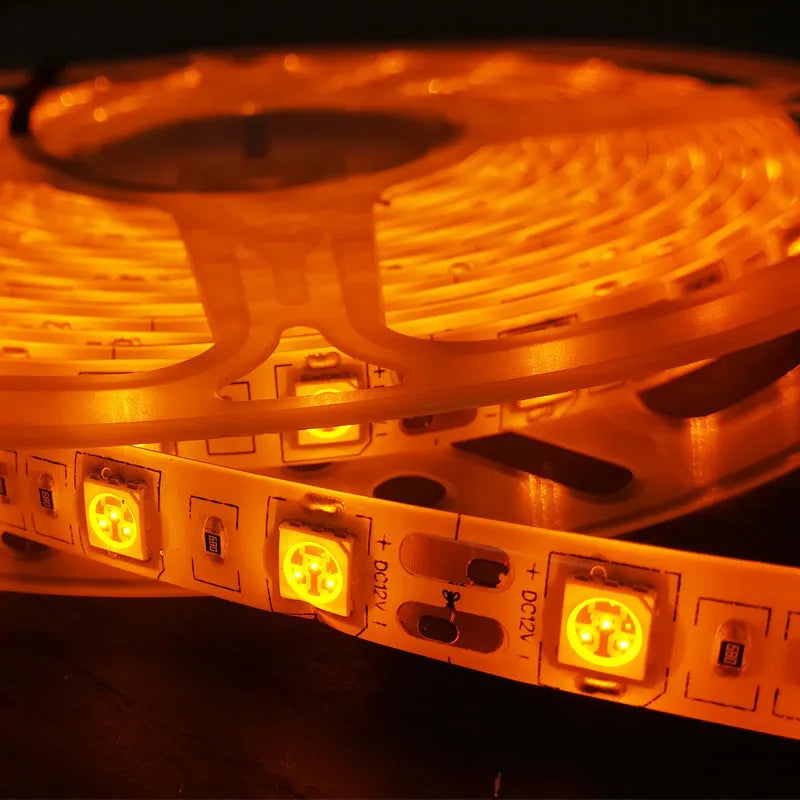 Epoxy waterproof soft LED light strip with 5050 beads, 60 per metre, 10mm width, for outdoor decoration