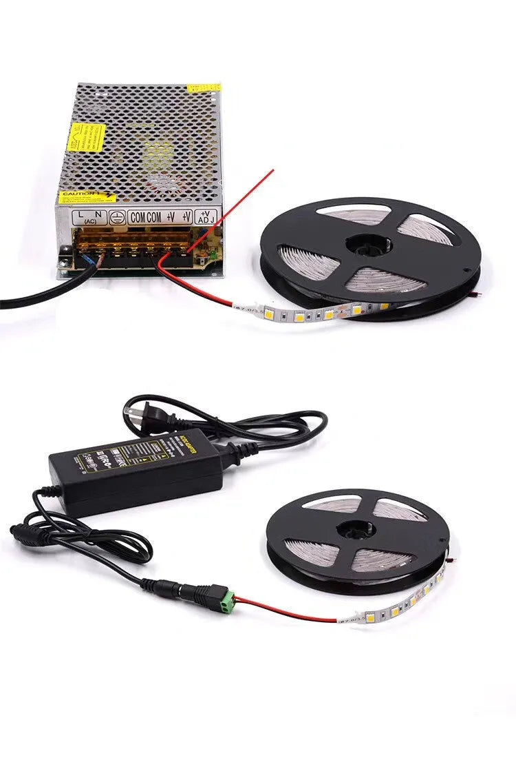 Epoxy waterproof soft LED light strip with 5050 beads, 60 per metre, 10mm width, for outdoor decoration