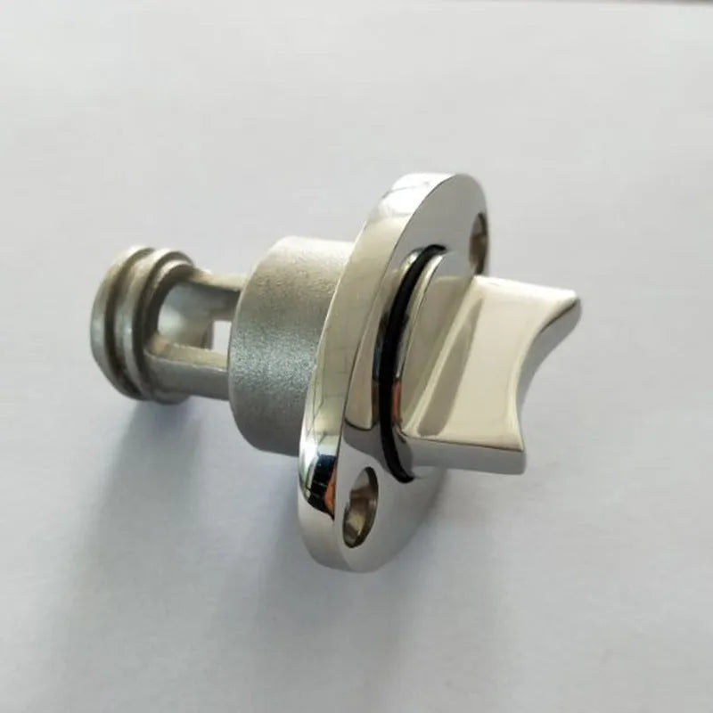 Stainless steel 316 water plug for ships and yachts, model 38 x 50, 4.5 cm x 5.5 cm x 2.0 cm