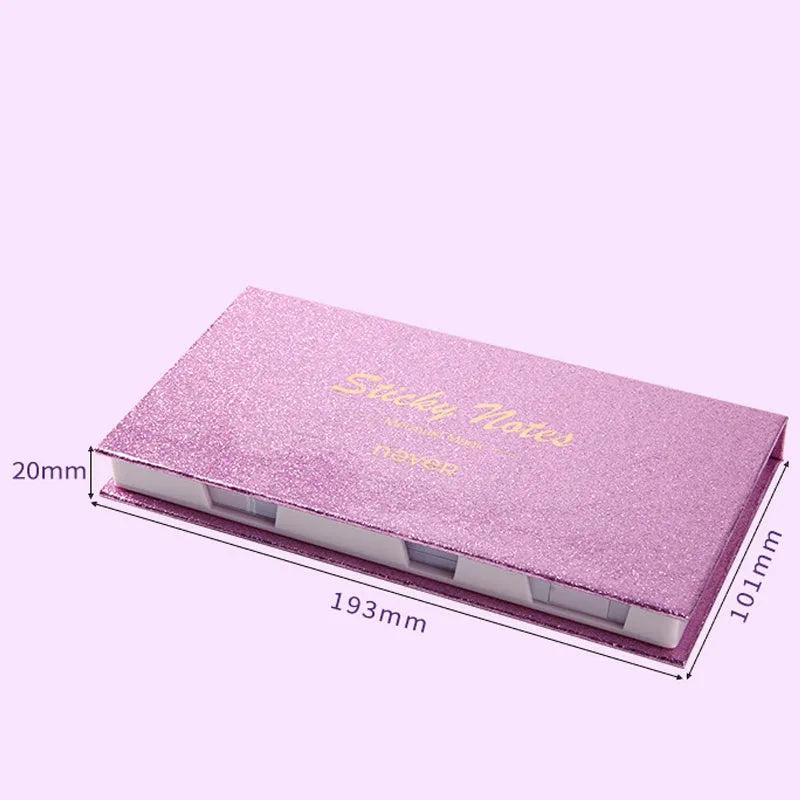 Purple Mermaid Series memo pads six assorted style sticky notes self-adhesive 80 pages per book