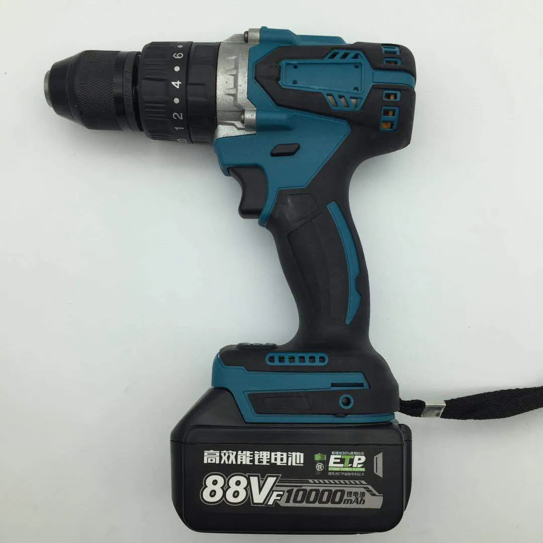 21V cordless impact drill and screwdriver with 13mm chuck diameter for drilling and screwdriving applications