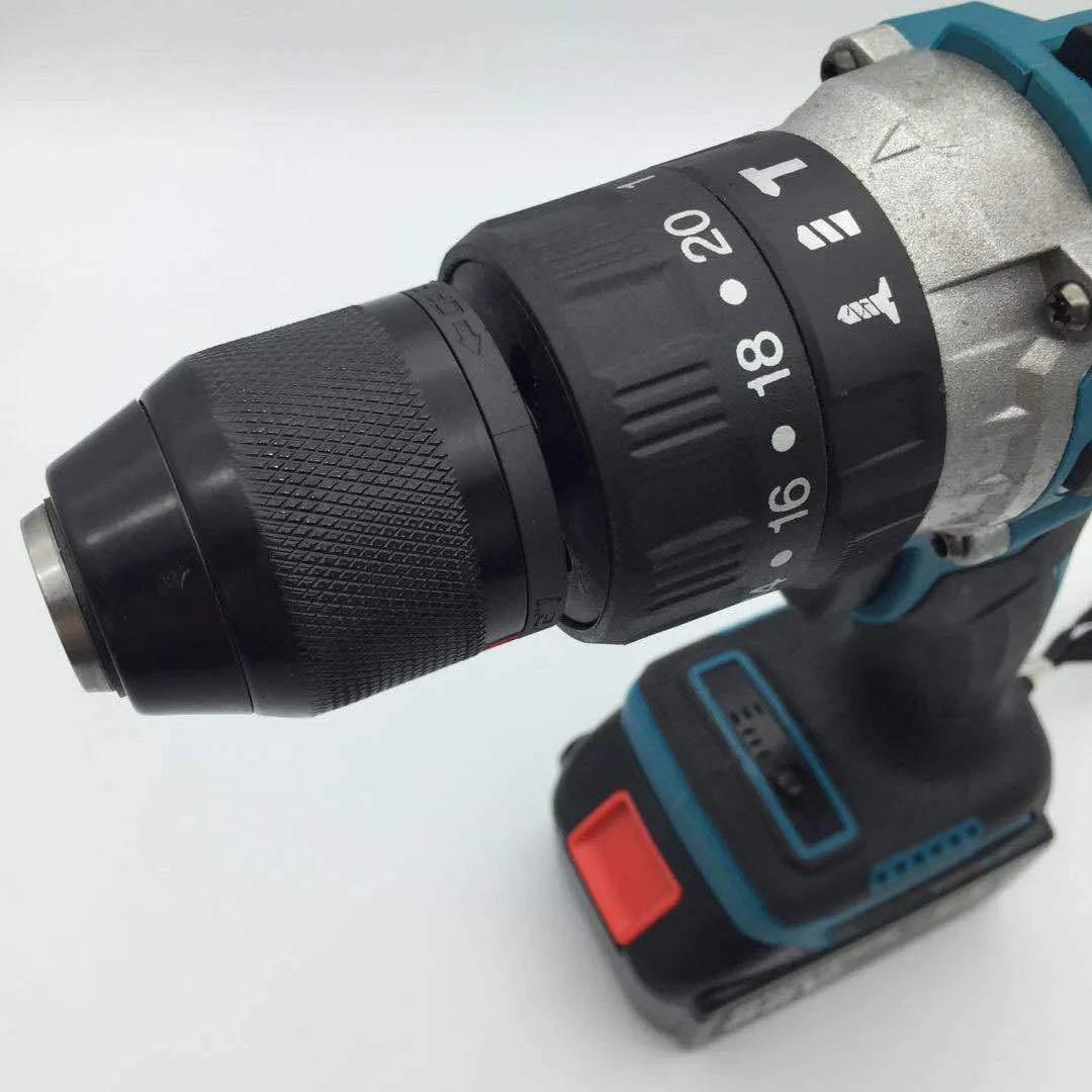 21V cordless impact drill and screwdriver with 13mm chuck diameter for drilling and screwdriving applications