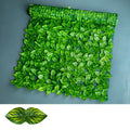 Artificial green radish leaf fence net simulation plastic fence in colour-printed watermelon leaf style
