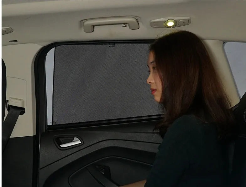 Geely automatic lifting and retracting side window shade black roller blind for EC7 Binyue Bo Ruixingyue Vision GX7