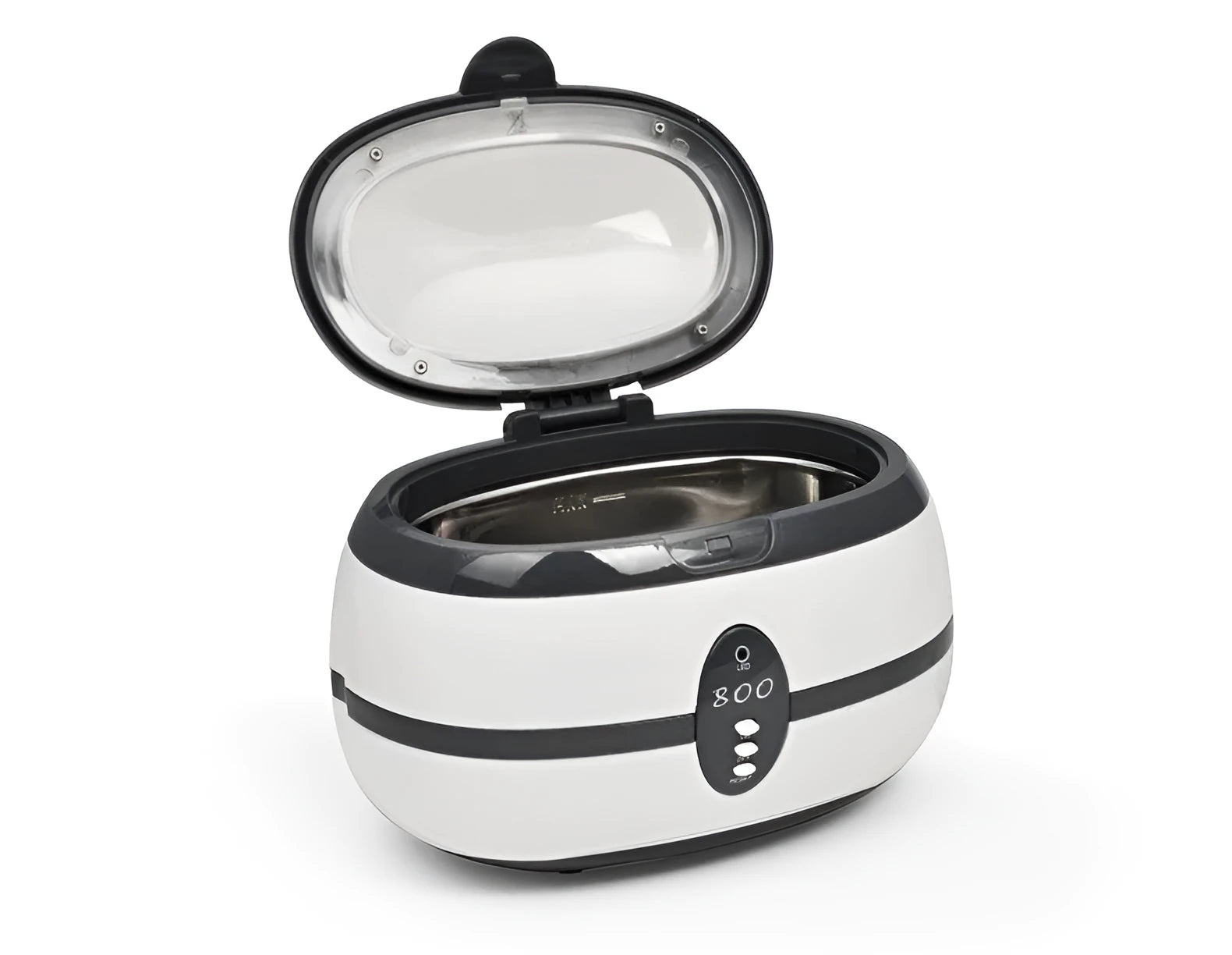 GTSONIC 35W ultrasonic glasses and jewellery washing machine with UK plug, external size 210x150x140mm