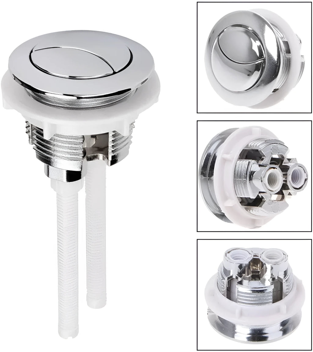 38mm ABS plastic dual-flush toilet button for round cistern replacement
