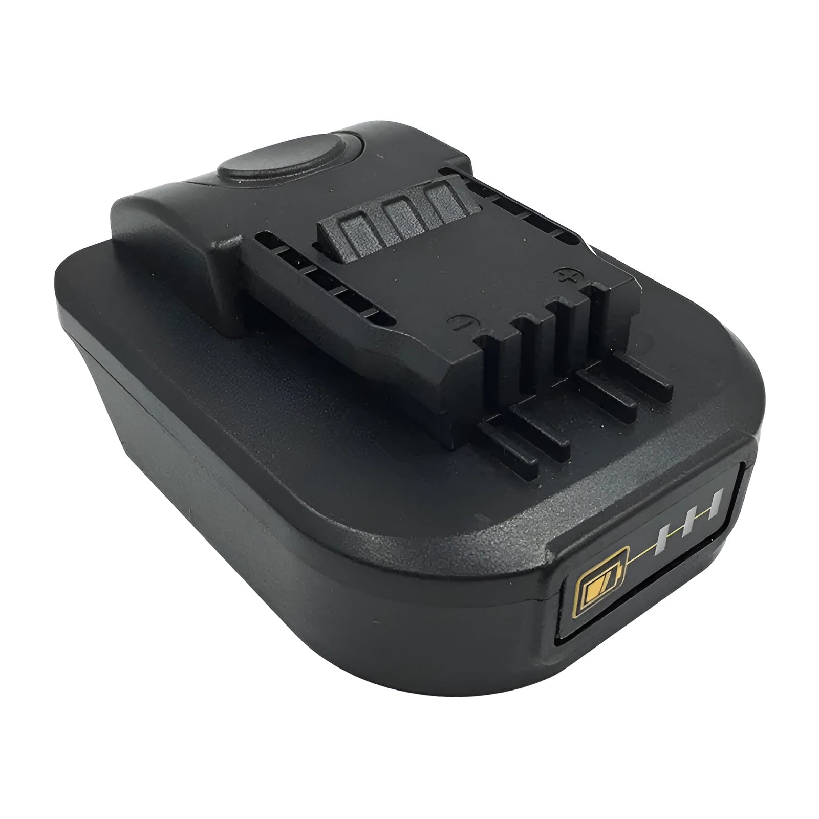Black power tool battery converter adapter Mak to Wox conversion accessory