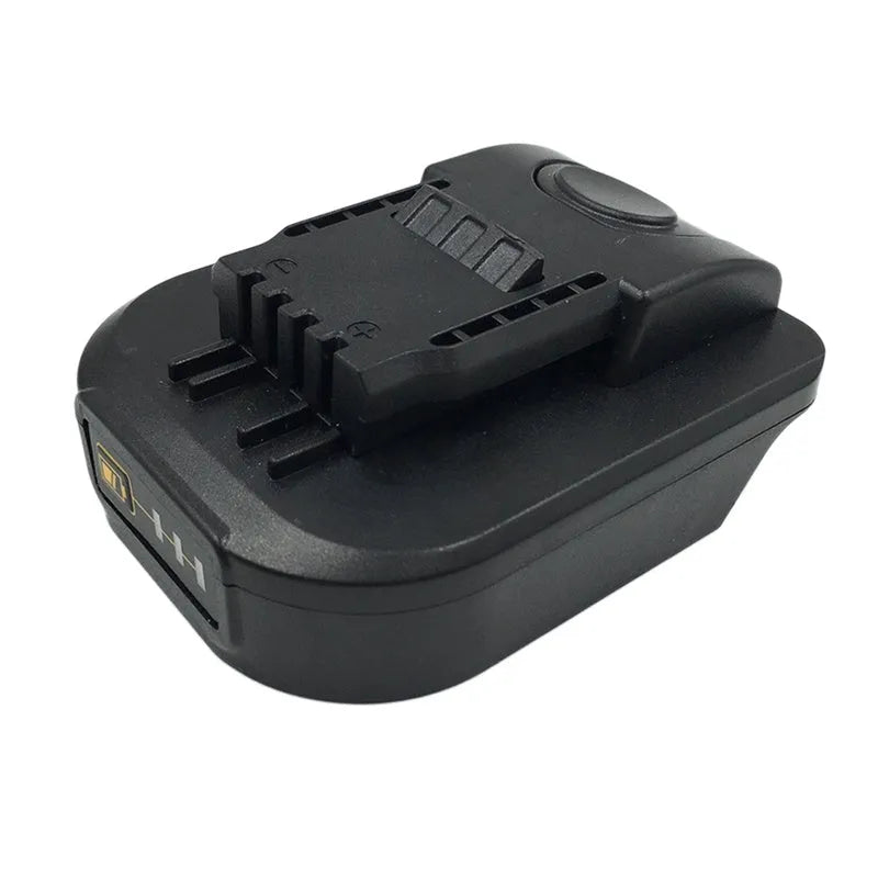 Black power tool battery converter adapter Mak to Wox conversion accessory