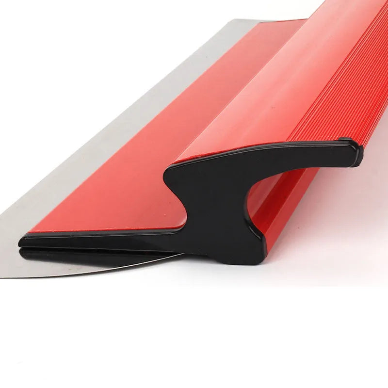 40cm grey wall scraper tool for putty application and wallpaper preparation