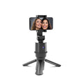 360-degree intelligent tracking pan tilt camera bracket holding a mobile phone for hands-free filming