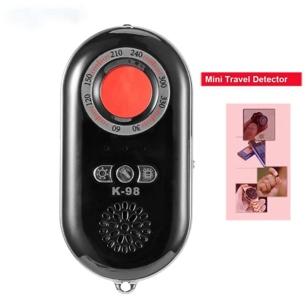 Compact rectangular wireless security detector with ABS plastic body for vibration-based tamper alarm
