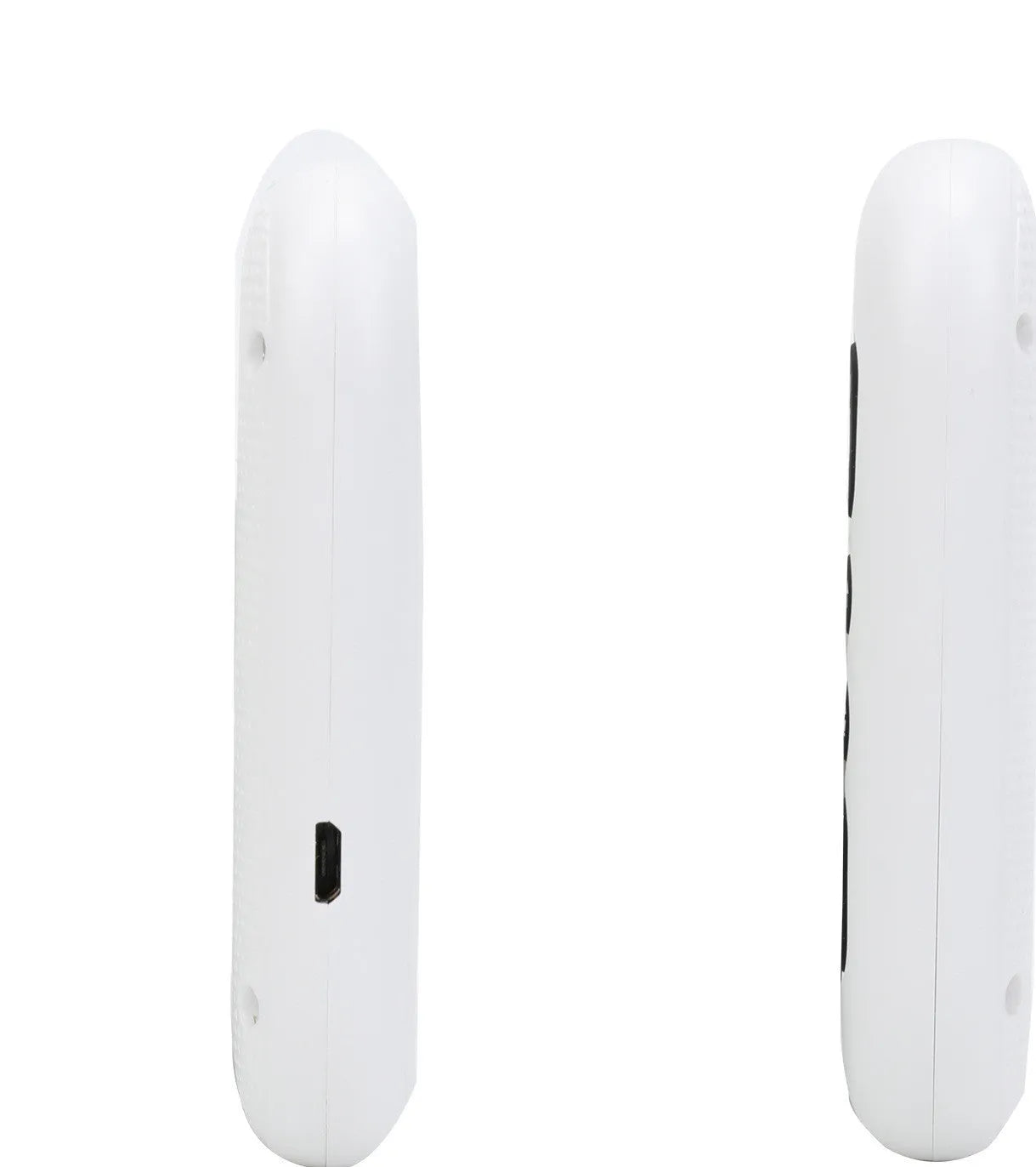 Wireless 4.3 inch baby monitor with night vision, two-way intercom, and temperature display on a white background