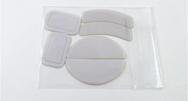 White Esports Tiger PTFE mouse skates for Logitech GPX GPW mice with anti-static tweezers