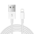 White USB-C 20W fast wall charger with 1 metre cable for iPhone and iPad charging