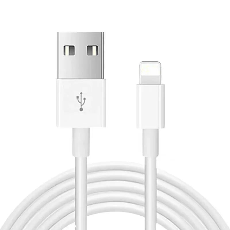 White USB-C 20W fast wall charger with 1 metre cable for iPhone and iPad charging