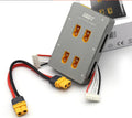 Grey parallel charging board for Astor drones and electric toy battery accessories