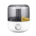 Black or white 3-litre ultrasonic humidifier for bedroom use with quiet operation