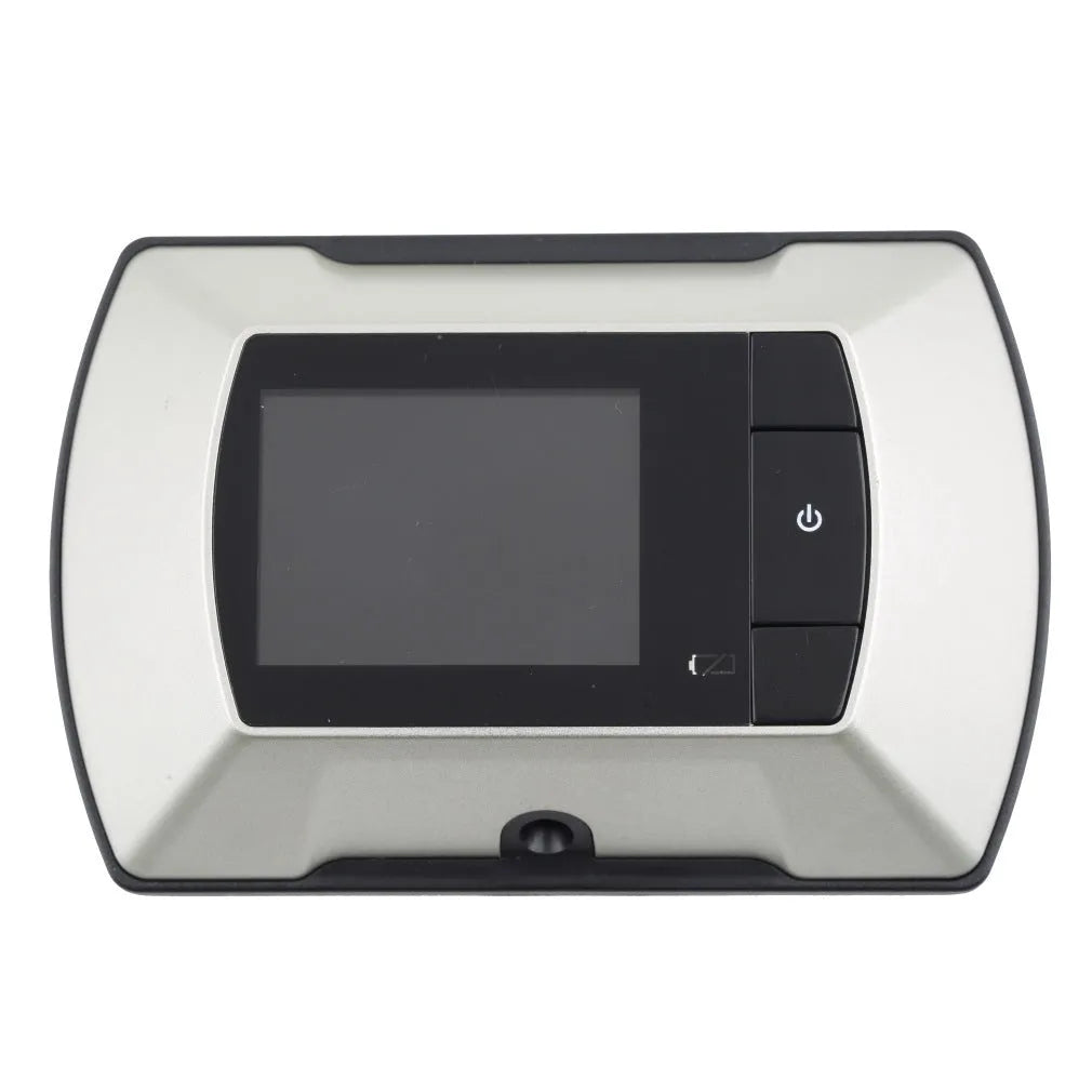 Digital electric peephole with LCD screen and camera for door security monitoring