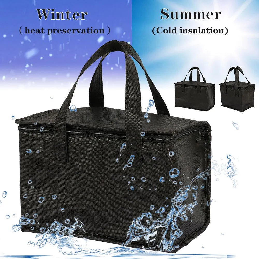 Insulated thermal bag drink carrier in ABS material, envelope shoulder bag style, large size 28x14x17 cm