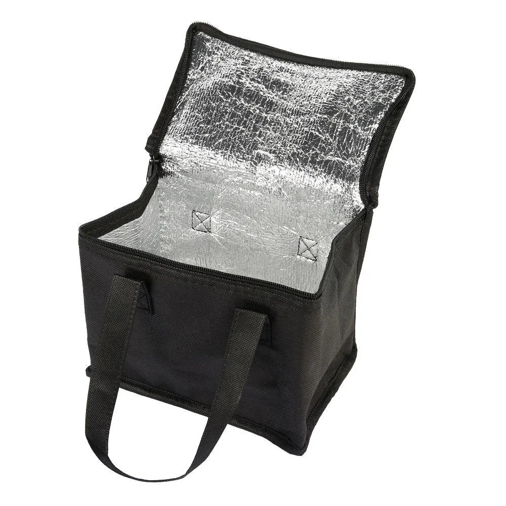 Insulated thermal bag drink carrier in ABS material, envelope shoulder bag style, large size 28x14x17 cm