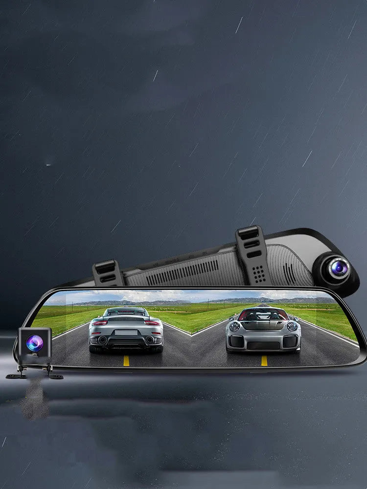 360 driving recorder in black plastic with high-definition night vision and wireless free installation