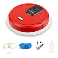 Automatic spray sweeping and mopping robot with button controls in various colour options