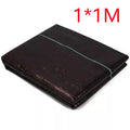 Black PE composite woven weed-proof cloth for farmland and greenhouse weed control