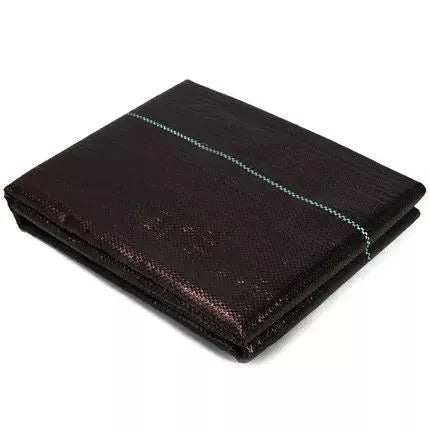 Black PE composite woven weed-proof cloth for farmland and greenhouse weed control